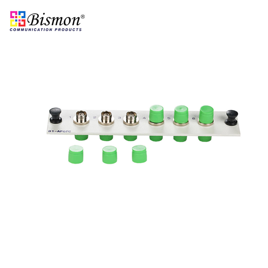 6 FC/APC Snap-in adapter Plate Single-mode Full set